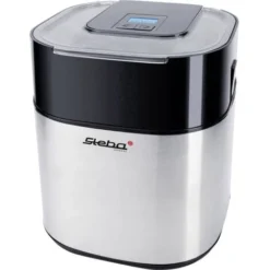 Steba IC 30 Macchina Per Il Gelato Funzione Timer, Con Display 1.5 L