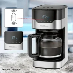 Profi Cook PC-KA 1169 Macchina Per Il Caffè Acciaio Inox, Nero Capacità Tazze=14 Caraffa In Vetro 7 Profi Cook PC-KA 1169 Macchina Per Il Caffè Acciaio Inox, Nero Capacità Tazze=14 Caraffa In Vetro -Moulinex Negozio 13135312 3
