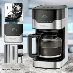 Profi Cook PC-KA 1169 Macchina Per Il Caffè Acciaio Inox, Nero Capacità Tazze=14 Caraffa In Vetro 8 Profi Cook PC-KA 1169 Macchina Per Il Caffè Acciaio Inox, Nero Capacità Tazze=14 Caraffa In Vetro -Moulinex Negozio 13135312 4