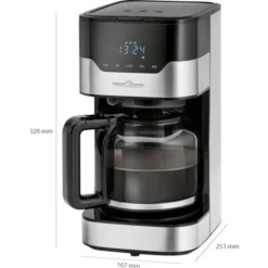 Profi Cook PC-KA 1169 Macchina Per Il Caffè Acciaio Inox, Nero Capacità Tazze=14 Caraffa In Vetro 9 Profi Cook PC-KA 1169 Macchina Per Il Caffè Acciaio Inox, Nero Capacità Tazze=14 Caraffa In Vetro -Moulinex Negozio 13135312 5