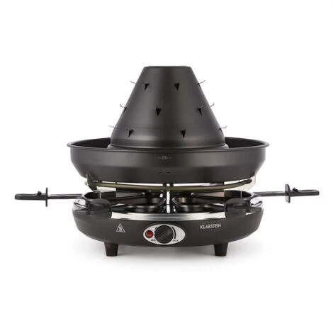 Klarstein Taste Volcano Griglia Per Tartare Griglia Per Raclette 1500 W 6 Person 4 Klarstein Taste Volcano Griglia Per Tartare Griglia Per Raclette 1500 W 6 Person - immagine 4