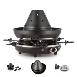 Klarstein Taste Volcano Griglia Per Tartare Griglia Per Raclette 1500 W 6 Person 9 Klarstein Taste Volcano Griglia Per Tartare Griglia Per Raclette 1500 W 6 Person -Moulinex Negozio 13296488 5