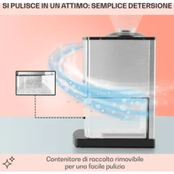 Oneconcept Icebreaker Macchina Tritaghiaccio 15kg/h 3,5 Litri Acciaio Inox -Moulinex Negozio 14127177 5