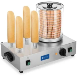 Cuoci Hot Dog Con 4 Barre Per Tostare Il Pane 2 X 300 W 30 Wurstel 500 Ml 230 V