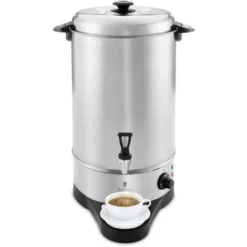 Bollitore Caffè Tè In Acciaio Inox Professionale Dispenser Bevande Calde 10 L