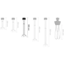 Gruppo Albero Per Frullatore A Immersione Professionale 300 Mm In Acciaio Inox 7 Gruppo Albero Per Frullatore A Immersione Professionale 300 Mm In Acciaio Inox -Moulinex Negozio 14896780 4