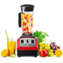 Frullatore Da Tavolo Mixer Miscelatore Smoothies 2 L 1500W 32000 Giri/Min Rosso