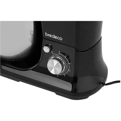 Robot Da Cucina Mixer Planetaria Impastatrice Sbattitore 1.200 W 5 Litri Nero 3 Robot Da Cucina Mixer Planetaria Impastatrice Sbattitore 1.200 W 5 Litri Nero - immagine 3