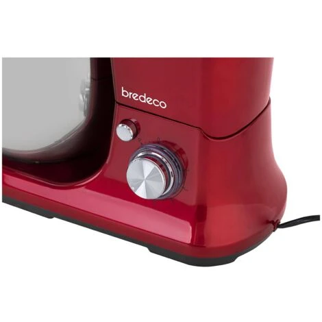 Robot Da Cucina Mixer Planetaria Impastatrice Sbattitore 1.200 W 5 Litri Rosso 3 Robot Da Cucina Mixer Planetaria Impastatrice Sbattitore 1.200 W 5 Litri Rosso - immagine 3