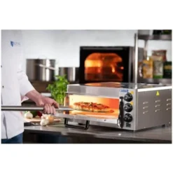Forno Per Pizza Elettrico Fino A 350°C Con Piastra In Pietra E Timer - Da 2000W 8 Forno Per Pizza Elettrico Fino A 350°C Con Piastra In Pietra E Timer - Da 2000W -Moulinex Negozio 15121495 4