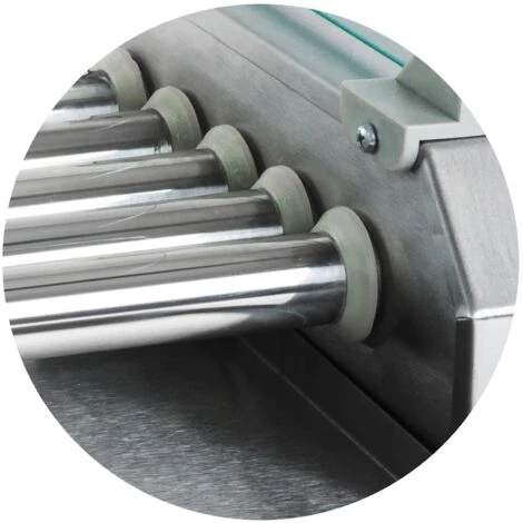 Macchina 11 Rulli Hot-Dog Wurstel Salsicce Hotdog Maker Professional 2 2Kw+Vetro 5 Macchina 11 Rulli Hot-Dog Wurstel Salsicce Hotdog Maker Professional 2 2Kw+Vetro - immagine 5