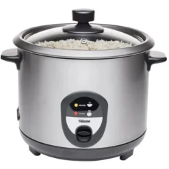 Cuociriso Elettrico Cuoci Riso 1,5 Litri 500W Acciaio Inox Tristar RK-6127