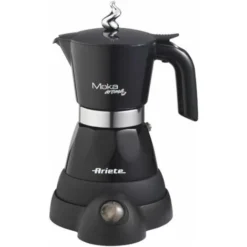 Ariete 1358/11 Moka Aroma Elettrica 2/4 Tazze Nero