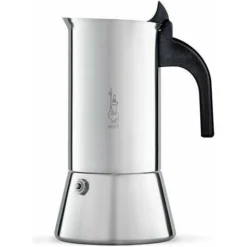 Bialetti Caffettiera Moka Per Induzione Venus 6 Tazze In Acciaio Inox