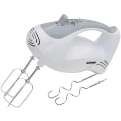 ZEPHIR SBATTITORE MIXER ELETTRICO CON FRUSTE 250 W BIANCO