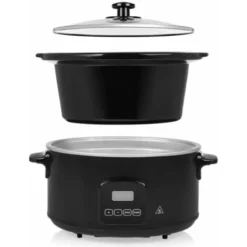 Pentola Slow Cooker 210 W 4,5 L Nera Tristar 8 Pentola Slow Cooker 210 W 4,5 L Nera Tristar -Moulinex Negozio 17430032 4