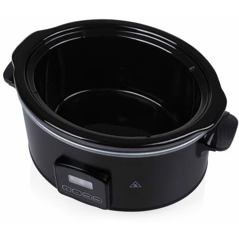 Pentola Slow Cooker 210 W 4,5 L Nera Tristar 5 Pentola Slow Cooker 210 W 4,5 L Nera Tristar - immagine 5