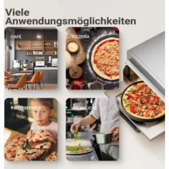 Forno Per Pizza In Acciaio Inox, 2000W, 350°C Fornetto Elettrico 7 Forno Per Pizza In Acciaio Inox, 2000W, 350°C Fornetto Elettrico -Moulinex Negozio 17613621 3