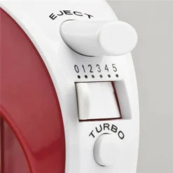 GIRMI SBATTITORE MIXER ELETTRICO CON FRUSTE ROSSO 170W -Moulinex Negozio 19543743 4