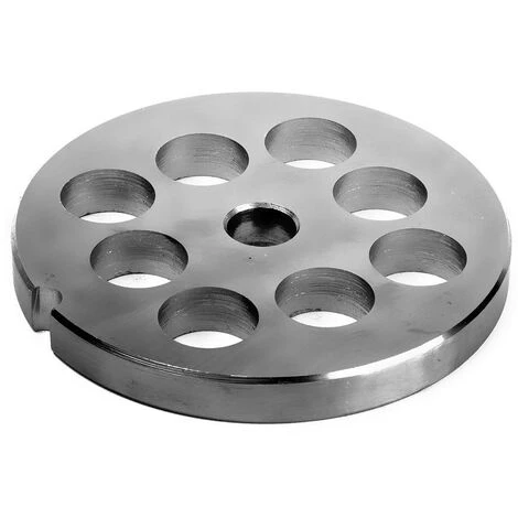 PIASTRA TRITACARNE TC 20/22 FORO 16MM INOX R - TRE SPADE 1 PIASTRA TRITACARNE TC 20/22 FORO 16MM INOX R - TRE SPADE