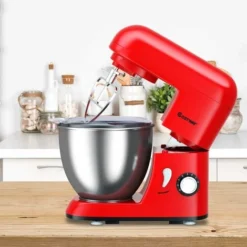 Robot Da Cucina 4 L 1300 W, 6 Velocita E Testina Inclinabile, Planetaria Elettrica Con Ciotola In Acciaio Inox, Gancio Miscelazione, Frusta E Frullino, Paraspruzzi (Rosso) 7 Robot Da Cucina 4 L 1300 W, 6 Velocita E Testina Inclinabile, Planetaria Elettrica Con Ciotola In Acciaio Inox, Gancio Miscelazione, Frusta E Frullino, Paraspruzzi (Rosso) -Moulinex Negozio 24107116 3