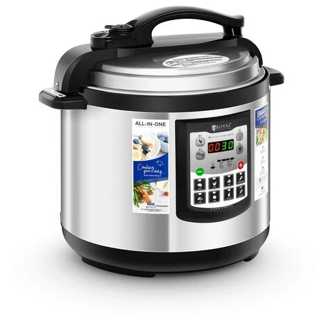 Pentola A Pressione Elettrica Acciaio Inox Antiaderente Capienza Max 8 Litri 1 Pentola A Pressione Elettrica Acciaio Inox Antiaderente Capienza Max 8 Litri