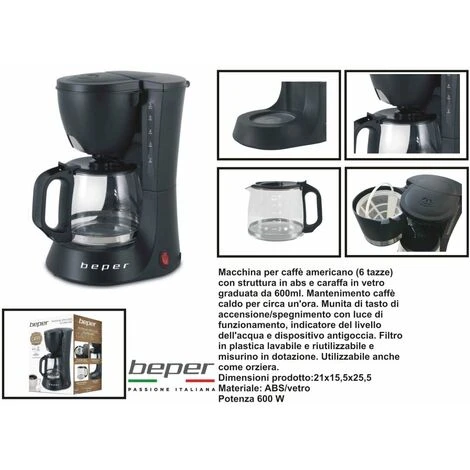 MACCHINA CAFFE' AMERICANO ML.600 1 MACCHINA CAFFE' AMERICANO ML.600