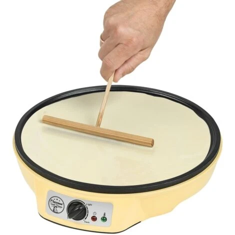 Crepiera 1000 W Vaniglia ASW602 Bestron 3 Crepiera 1000 W Vaniglia ASW602 Bestron - immagine 3