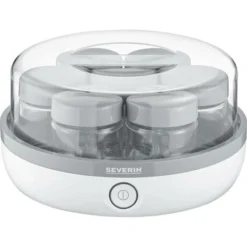 Severin 3518 Yogurtiera Bianco, Grigio