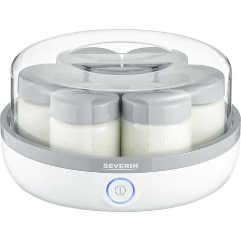 Severin 3518 Yogurtiera Bianco, Grigio 2 Severin 3518 Yogurtiera Bianco, Grigio - immagine 2