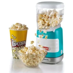 Ariete Macchina Per Pop Corn Party Time Azzurro