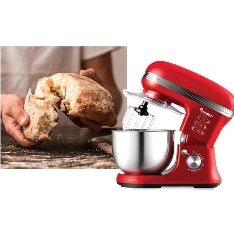 Impastatrice Planetaria 1900W 6,5L 6 Velocita' 3 Accessori Inclusi Testata Ghisa 2 Impastatrice Planetaria 1900W 6,5L 6 Velocita' 3 Accessori Inclusi Testata Ghisa - immagine 2