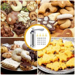 Macchina Sparabiscotti Manuale Pressa Pasta Frolla Biscotti Decora Torte 7 Macchina Sparabiscotti Manuale Pressa Pasta Frolla Biscotti Decora Torte -Moulinex Negozio 33482012 3