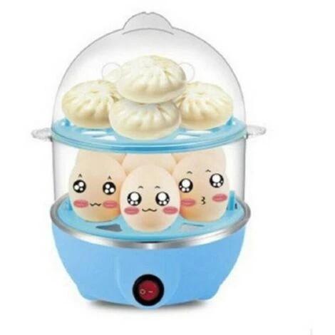 Trade Shop - Cuoci Uova Legumi A Vapore Bollitore Elettrico 350w Cuociuova 7 Uova Tx-9596 3 Trade Shop - Cuoci Uova Legumi A Vapore Bollitore Elettrico 350w Cuociuova 7 Uova Tx-9596 - immagine 3