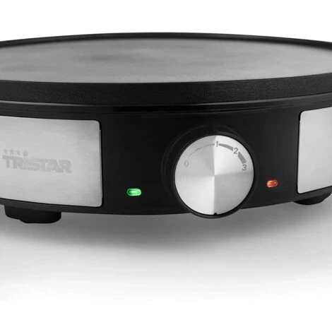 Crepe Maker Tristar Crepiera 30cm In Acciaio Inox 1200W Pancake E Frittelle 3 Crepe Maker Tristar Crepiera 30cm In Acciaio Inox 1200W Pancake E Frittelle - immagine 3