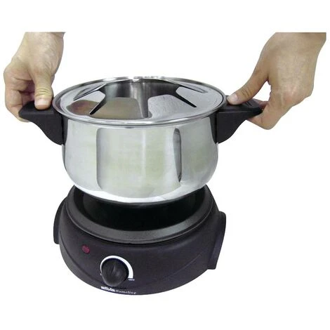 Silva Homeline PK-F 100 Fonduta 1500 W Protezione Da Surriscaldamento, Regolatore Di Temperatura, Spia Luminosa, 8 Forc 3 Silva Homeline PK-F 100 Fonduta 1500 W Protezione Da Surriscaldamento, Regolatore Di Temperatura, Spia Luminosa, 8 Forc - immagine 3