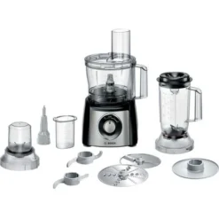 Bosch Haushalt MCM3PM386 Robot Da Cucina 900 W Acciaio Inox, Nero