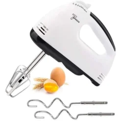 Sbattitore Elettrico 180W Turbo 7 Velocita' Doppia Frusta Frullino Impasto Dolci