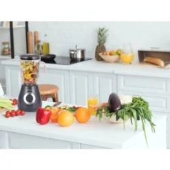 Frullatore A Bicchiere 400 W Con Caraffa In Vetro E 5 Velocità Lame In Acciaio Inox PURLINE HOMEAPP BV -Moulinex Negozio 42192575 3