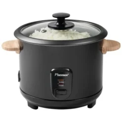 Cuociriso Con Manici In Bambù ARC180BW 1,8 L 700 W Nero Bestron