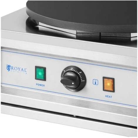 Crepiera Professionale Elettrica Macchina Per Crepes Piastra Elettrica 400 Mm 2 Crepiera Professionale Elettrica Macchina Per Crepes Piastra Elettrica 400 Mm - immagine 2