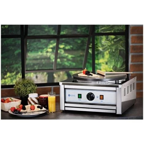 Crepiera Professionale Elettrica Macchina Per Crepes Piastra Elettrica 400 Mm 4 Crepiera Professionale Elettrica Macchina Per Crepes Piastra Elettrica 400 Mm - immagine 4