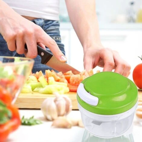 Trade Shop - Speedy Chopper Tagliatutto Manuale Frutta Verdura Affettatrice Taglia Trita 3 Trade Shop - Speedy Chopper Tagliatutto Manuale Frutta Verdura Affettatrice Taglia Trita - immagine 3