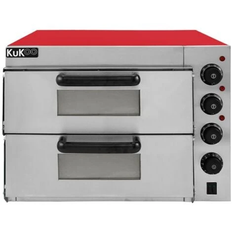 Forno Per Pizza A 2 Ripiani Pofessionale Per Bar Ristoranti Pizzeria Forno Elettrico A Doppio Ripiano Per Pizza Da 40cm 3 Forno Per Pizza A 2 Ripiani Pofessionale Per Bar Ristoranti Pizzeria Forno Elettrico A Doppio Ripiano Per Pizza Da 40cm - immagine 3