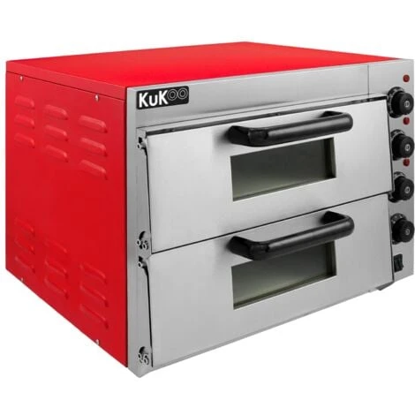 Forno Per Pizza A 2 Ripiani Pofessionale Per Bar Ristoranti Pizzeria Forno Elettrico A Doppio Ripiano Per Pizza Da 40cm 5 Forno Per Pizza A 2 Ripiani Pofessionale Per Bar Ristoranti Pizzeria Forno Elettrico A Doppio Ripiano Per Pizza Da 40cm - immagine 5