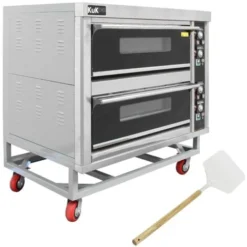 KuKoo - Forno Commerciale Per Cucinare Pizza E Altri Cibi A 2 Piani 400°C Per Ristorante, Bar, Takeaway, Pub O Panificio
