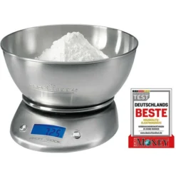 Bilancia Digitale Con Ciotola In Acciaio Inox 5Kg KW 1040