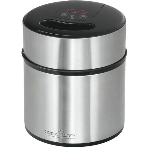 Macchina Del Ghiaccio Per Gelato Yogurt E Sorbetti 1,8L ICM 1140 1 Macchina Del Ghiaccio Per Gelato Yogurt E Sorbetti 1,8L ICM 1140