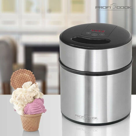 Macchina Del Ghiaccio Per Gelato Yogurt E Sorbetti 1,8L ICM 1140 4 Macchina Del Ghiaccio Per Gelato Yogurt E Sorbetti 1,8L ICM 1140 - immagine 4