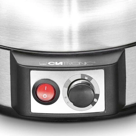 Clatronic Cuoci Uova In Acciaio Per 7 Uova 400w EK 3321 EDS 2 Clatronic Cuoci Uova In Acciaio Per 7 Uova 400w EK 3321 EDS - immagine 2
